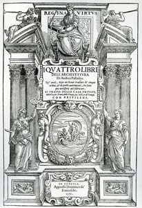 Frontispiz zu Quattro libri dell