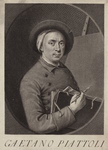 Gaetano Piattoli, italienischer Porträtmaler von Italian School