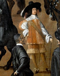Herr im spanischen Kleid (Detail)