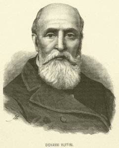 Giovanni Ruffini (Gravur) von Italian School