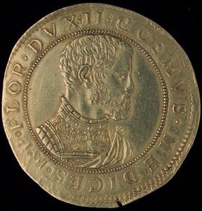 Goldplatte von Cosimo I. de