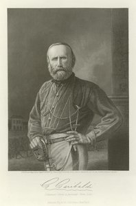 Giuseppe Garibaldi von Italian School