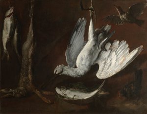 Hase, Löffler und Fisch