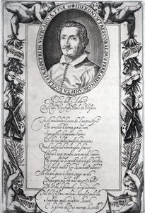 Hieronymus Frescobaldi, graviert von Christian Sas