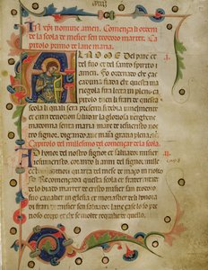 Historisierte Initiale 