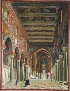 Innenraum des Duomo di Monreale, Sizilien von Italian School