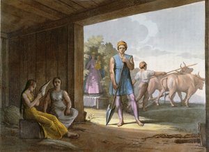 Jesuitische Indianer (wahrscheinlich südamerikanische Indianer, die von den Jesuiten bekehrt wurden)