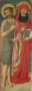Johannes der Täufer und St. Hieronymus, ca. 1430