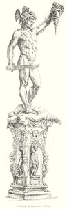 Perseus von Benvenuto Cellini (Stich) von Italian School