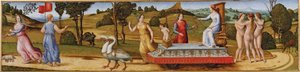 Der Triumph der Keuschheit von Italian School