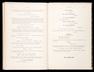 Libretto della Tosca von Giacomo Puccini, Edition Ricordi, Italien