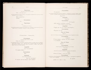 Libretto della Tosca von Giacomo Puccini, Edition Ricordi, Italien