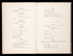 Libretto della Tosca von Giacomo Puccini, Edition Ricordi, Italien