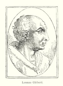 Lorenzo Ghiberti (Gravur) von Italian School