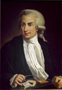 Luigi Galvani mit Froschpräparat