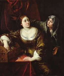 Martha und Maria oder, Frau mit ihrer Magd