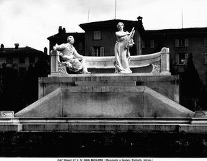 Denkmal für Gaetano Donizetti von Italian School