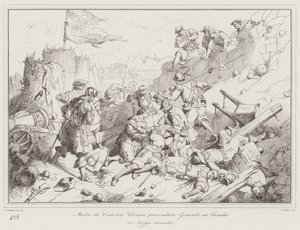 Tod von Caterino Cornaro, Generalprokurator in Candia von Italian School