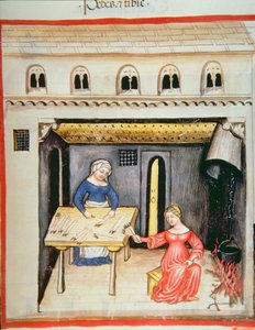 Vorbereitung von Tierfüßen und Hufen, aus Tacuinum Sanitatis