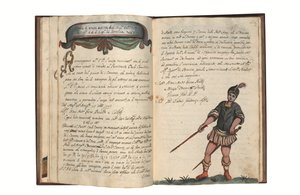Über die Herstellung von Kanonen für die Republik Venedig von Carlo Camozzi di Bergamo (fl.1712), in Italienisch und Latein, illustriertes Manuskript auf Papier, Venedig, erste Hälfte des 18. Jahrhunderts von Italian School