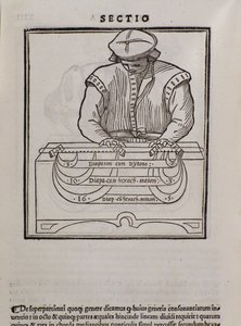 Seite aus Musica theorica von Lodovico Fogliani (1475?-1542) (oder Ludovico Foliani), Musiktheoretiker von Italian School