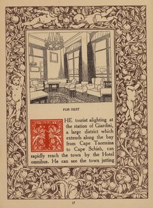 Seite aus Broschüre für San Domenico Palace Hotel, Taormina