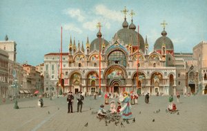 Piazza San Marco und Markusdom, Venedig, Italien