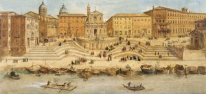Porto di Ripetta von Italian School