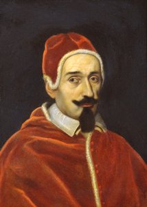 Porträt von Alexander VII im Alter von 57 Jahren