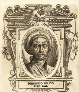 Porträt von Domenico Puligo, italienischer Maler der Renaissance, tätig in Florenz