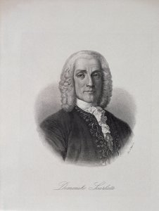 Porträt von Domenico Scarlatti (1686-1757)