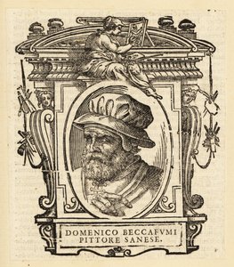 Porträt von Domenico di Pace Beccafumi, italienischer Renaissance-Maler