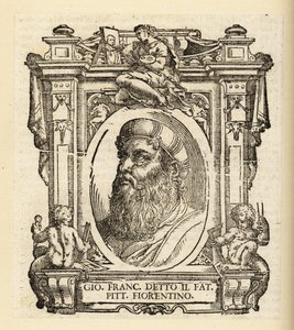 Porträt von Gianfrancesco Penni oder Giovan Francesco, il Fattore, italienischer Maler, um 1488-1528