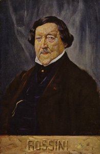 Porträt von Gioachino Rossini