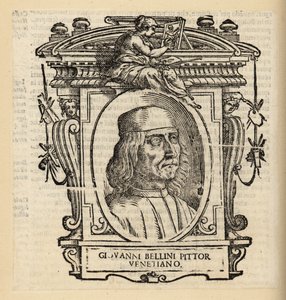 Porträt von Giovanni Bellini, italienischer Renaissance-Maler aus Venedig, circa 1430-1516