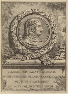 Porträt von Giovanni Boccaccio von Italian School