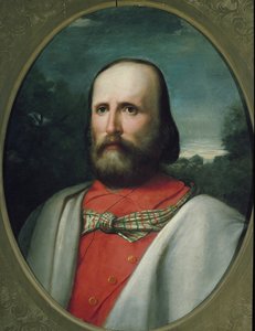 Porträt von Giuseppe Garibaldi von Italian School