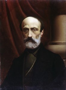 Porträt von Giuseppe Mazzini. Museo del Risorgimento, Mailand