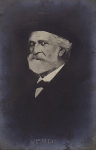 Porträt von Giuseppe Verdi von Italian School