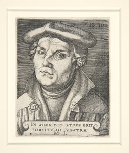 Porträt von Martin Luther von Italian School