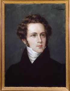 Porträt des italienischen Komponisten Vincenzo Bellini (1801-1835) von Italian School