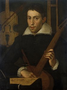 Porträt eines Musikers, ca. 1570-1590