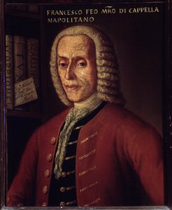 Porträt des italienischen Komponisten Francesco Feo (1691-1761)