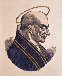 Porträt von Papst Adeodatus I von Italian School