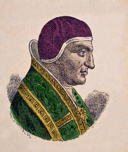 Porträt von Papst Agapitus II. (946-955) von Italian School