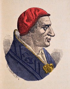 Porträt von Papst Benedikt I. (575-579) von Italian School