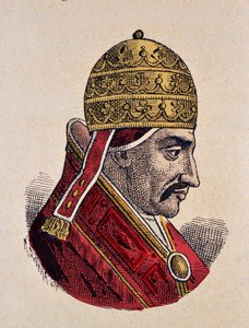 Porträt von Papst Benedikt VI. (973-974)