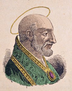 Porträt von Papst Gaius (293-296) von Italian School