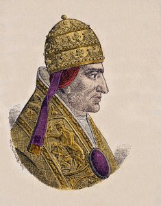 Porträt von Papst Clemens II. (1046-1047) von Italian School