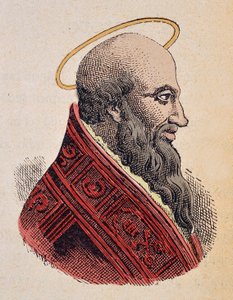Porträt von Papst Eleutherius (ca. 175-189) von Italian School